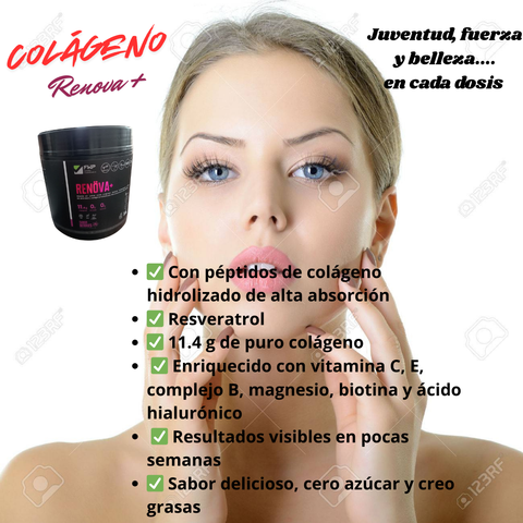 Image of RENOVA+ COLÁGENO DOBLEMENTE HIDROLIZADO.